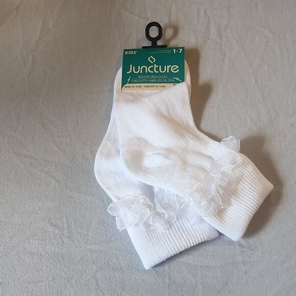 Other - 🏖 Kids Frilly Lacy Fashion Dress Socks